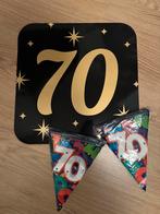 70 Jaar Versiering Set, Ophalen of Verzenden, Nieuw, Versiering, Verjaardag
