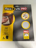Schuurpapier Flexovit Pro - Korrel 240, Doe-het-zelf en Verbouw, Gereedschap | Schuurmachines, Ophalen of Verzenden, Nieuw, Minder dan 600 watt