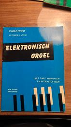 Carlo West, leerboek 2 elektronisch orgel, Les of Cursus, Orgel, Gebruikt, Ophalen of Verzenden