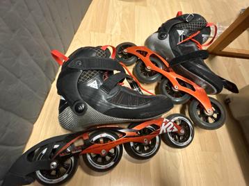 K2 Radical 100m - speedskates 4 wielen - maat 45 (valt 44) beschikbaar voor biedingen