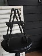 Zwarte Houten Etagere, Ophalen of Verzenden, Gebruikt