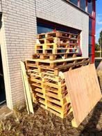 Gratis houten Pallets ophalen, Tuin en Terras, Haardhout, Minder dan 3 m³, Ophalen, Overige houtsoorten, Blokken