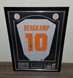 Nederlands elftal shirt gesigneerd door Dennis Bergkamp coa, Verzamelen, Ophalen of Verzenden, Zo goed als nieuw, Overige binnenlandse clubs