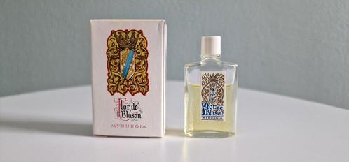 Parfum miniatuur Myrurgia - Flor de Blason, Verzamelen, Parfumverzamelingen, Zo goed als nieuw, Miniatuur, Gevuld, Verzenden