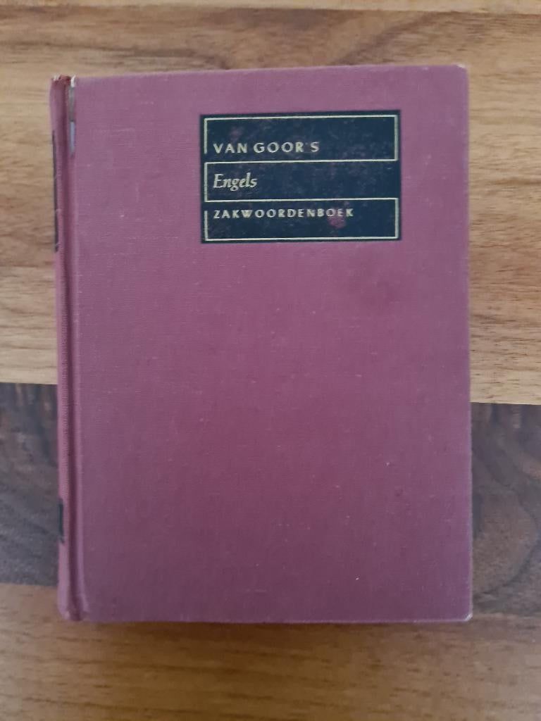 Van goor s engels zakwoordenboek., Boeken, Woordenboeken, Gelezen, Overige uitgevers, Engels, Van Goor