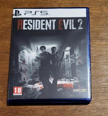 Resident evil 2 custom cover +hoes PS5 beschikbaar voor biedingen