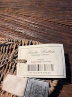 Riviera maison rustic rattan flip flops, Ophalen of Verzenden, Zo goed als nieuw