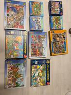 10 puzzels van onder andere Jan van Haasteren, Hobby en Vrije tijd, Denksport en Puzzels, Ophalen of Verzenden, 500 t/m 1500 stukjes