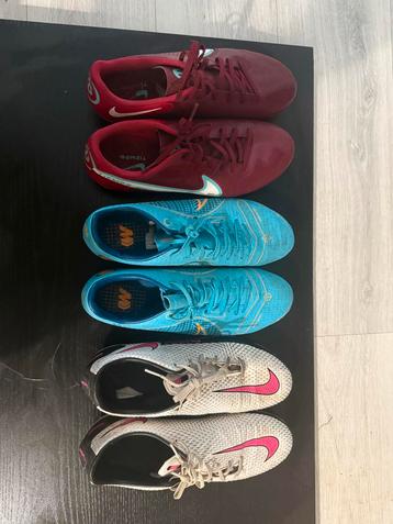 Nike Voetbalschoenen - 3 Paar - Maat 43 beschikbaar voor biedingen