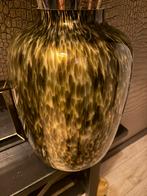 Artic cheetah maat L gold, Huis en Inrichting, Woonaccessoires | Vazen, Ophalen, Overige kleuren, Minder dan 50 cm, Glas