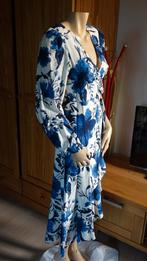 nieuwe blauw witte overslag jurk, Nieuw, Cocktailjurk, Maat 34 (XS) of kleiner, Verzenden
