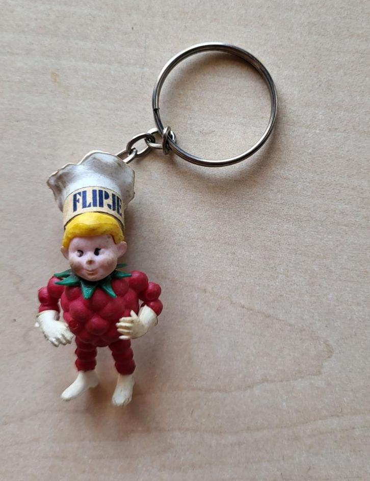 Flipje van Tiel Betuwe Jam sleutelhanger, Verzamelen, Sleutelhangers, Gebruikt, Ophalen of Verzenden