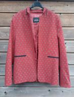 Rood bewerkt jasje blazer colbert Amatør maat XL, Ophalen of Verzenden, Zo goed als nieuw, Maat 46/48 (XL) of groter, Rood