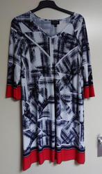Jurk middellang rood blauw wit coletta strepen maat 0 44- 46, Kleding | Dames, Blauw, Maat 46/48 (XL) of groter, Gedragen, Onder de knie