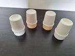 Tupperware eierdopjes, Huis en Inrichting, Keuken | Tupperware, Ophalen of Verzenden, Zo goed als nieuw, Geel, Overige typen
