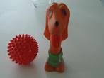 5 stuks hondenspeelgoed =balletje en piephondje en, Dieren en Toebehoren, Ophalen of Verzenden, Gebruikt, Overig speelgoed