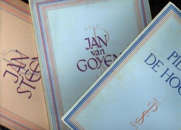  monografieën schilders PALET serie de Hoogh Goyen Steen  beschikbaar voor biedingen