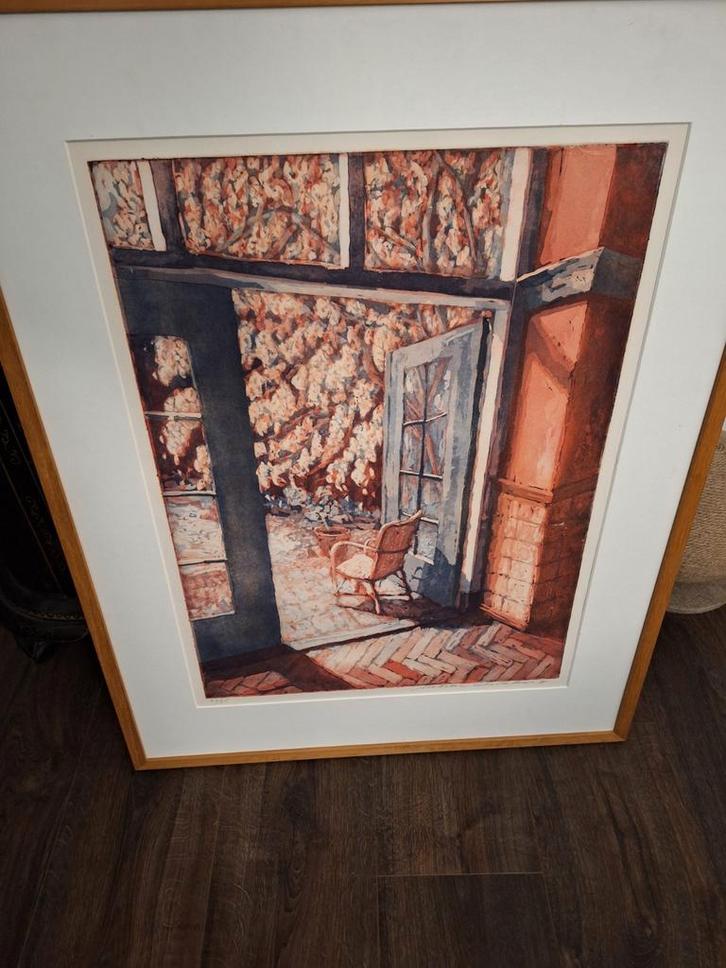 Marcel Schellekens kleurenets, Antiek en Kunst, Kunst | Litho's en Zeefdrukken, Ophalen