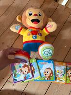 Vtech leer en lees aapje compleet met boeken, Kinderen en Baby's, Ophalen of Verzenden, Zo goed als nieuw