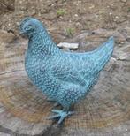 BRONZEN HAAN EN HEN / TUINBEELD / kip, Tuin en Terras, Nieuw, Info@huisentuindecoratiemarie.nl, Dierenbeeld, Huis en tuin decoratie Marie