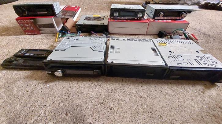 Partij Autoradio's - Diverse Merken Ede, Auto diversen, Autoradio's, Gebruikt, Ophalen of Verzenden