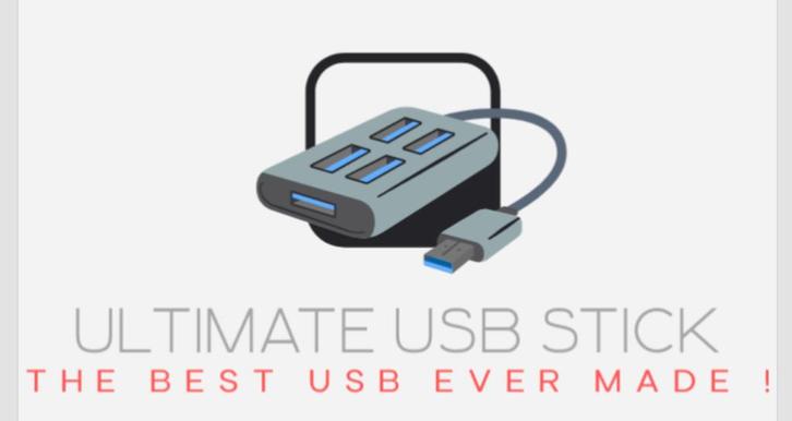 Ultimate USB-stick - All-in-1-rescue-stick, Computers en Software, USB Sticks, Nieuw, Ophalen of Verzenden