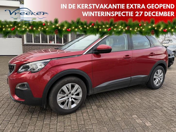 Peugeot 3008 1.2 PureTech Allure Stoel verwarming l trekhaak, Auto's, Peugeot, Bedrijf, Te koop, ABS, Airbags, Airconditioning