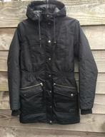 MILLENNIUM wax coat parka jas met capuchon Maat S, Ophalen of Verzenden, Zo goed als nieuw, Maat 36 (S), Zwart
