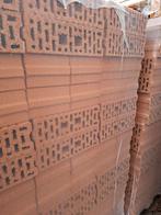 PARTIJ keramische snelbouwblokken 168m2 307x100x155mm, Ophalen, Bakstenen