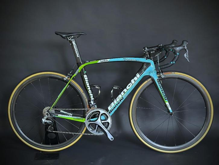 Bianchi Oltre XR2 - 55 cm - Dura-Ace Di2 - Edco carbonwielen, Fietsen en Brommers, Fietsen | Racefietsen, Zo goed als nieuw, Overige merken