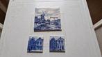 oude delfts blauwe tegeltjes KLM, Antiek en Kunst, Ophalen of Verzenden