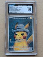 Pokemon Pikachu van Gogh Grey Felt Hat 085 Promo, Ophalen of Verzenden, Nieuw, Losse kaart