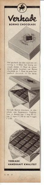 Advertentie VERKADE - Libelle 1950, Verzamelen, Tijdschriften, Kranten en Knipsels, Verzenden, 1940 tot 1960, Knipsel(s)