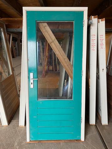 Achterdeur met kozijn, schuurdeur (88x211,5) beschikbaar voor biedingen