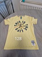 T shirt maat 122 merk CKS geel, Jongen, CKS, Gebruikt, Ophalen of Verzenden