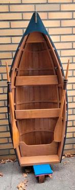 Model van roeiboot als tafel, lamp, plantenbak of kastje, Huis en Inrichting, Ophalen of Verzenden, Gebruikt
