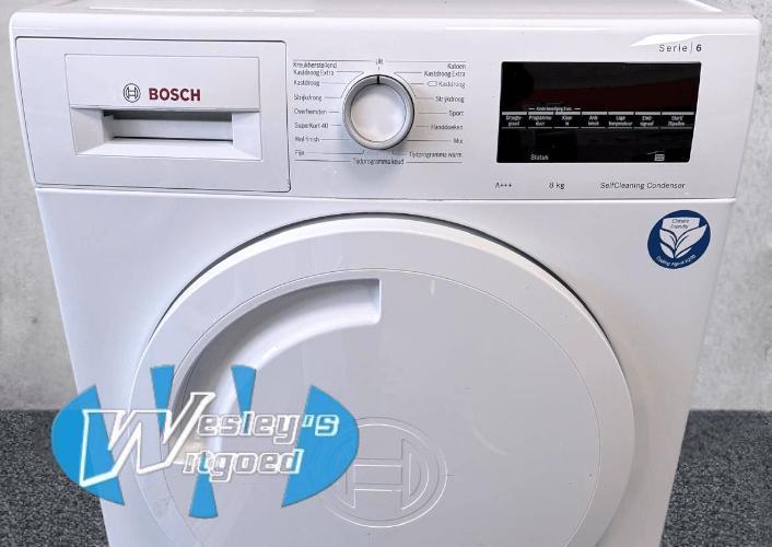 👉 Bosch Serie 6 8kg A+++ – 12 maanden garantie, Witgoed en Apparatuur, Wasdrogers
