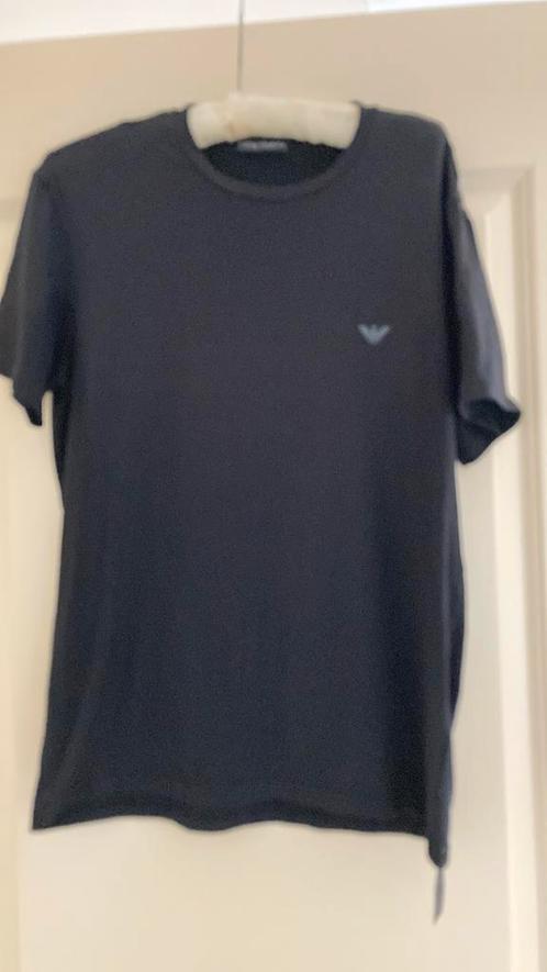EMPORIO ARMANI UNDERWEAR SHIRT MAAT M ZWART, Kleding | Heren, T-shirts, Zo goed als nieuw, Maat 48/50 (M), Zwart, Ophalen of Verzenden