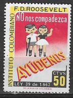 Colombia 1962 - Yvert 000 ZNcin - Instituut Roosevelt  (ZG), Postzegels en Munten, Ophalen, Postfris