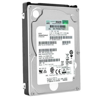 2x HPE 1.2TB SAS HDD SFF EG1200JWJNK 876936-002 OUTLET, Computers en Software, Overige Computers en Software