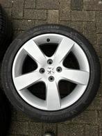 5x Peugeot Velgen 17Inch  + Michelin autobanden, Ophalen, Gebruikt
