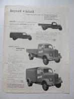Originele folder uit 1950 – Borgward & Goliath, Ophalen of Verzenden, Gelezen, Folder