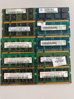 10 x 1GB DDR2 Laptop Werkgeheugen, 1 GB of minder, Ophalen of Verzenden, Laptop, DDR2