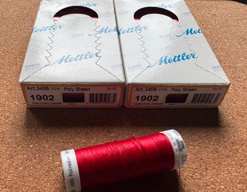 Mettler Poly Sheen machine borduurgaren, Hobby en Vrije tijd, Naaien en Fournituren, Nieuw, Garen of Naald(en), Ophalen of Verzenden