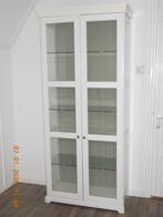witte vitrinekast, Ophalen, Gebruikt, 50 tot 100 cm, 150 tot 200 cm