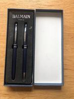 Balmain Pennenset - 2 Pennen - Luxe geschenkdoos, Nieuw, Balpen, Ophalen of Verzenden