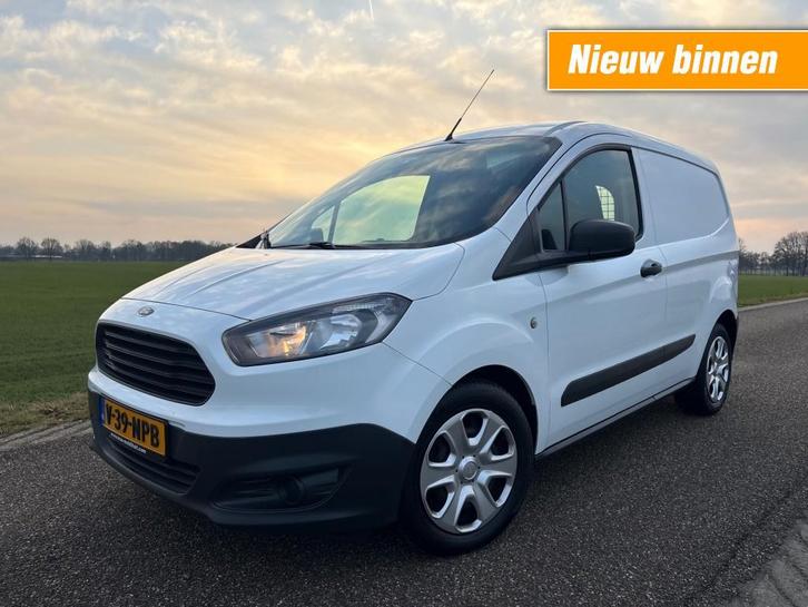 Ford TRANSIT COURIER 1.0 TREND / BENZINE / NETTE STAAT / LAG, Auto's, Bestelauto's, Bedrijf, ABS, Airbags, Bluetooth, Boordcomputer
