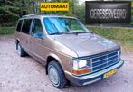 Chrysler Voyager 3.0 I SE AUT BJ1989  UNIEK!! MK1! APK 2027!, Auto's, Beige, 1505 kg, Beige, Origineel Nederlands
