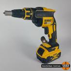 DeWalt DCF620 Gipsschroefmachine incl. Lader - Prima staat, Gebruikt