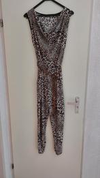 Jumpsuit tijgerprint 1 maat, Kleding | Dames, Jumpsuits, Ophalen of Verzenden, Zo goed als nieuw, Maat 38/40 (M), Bruin